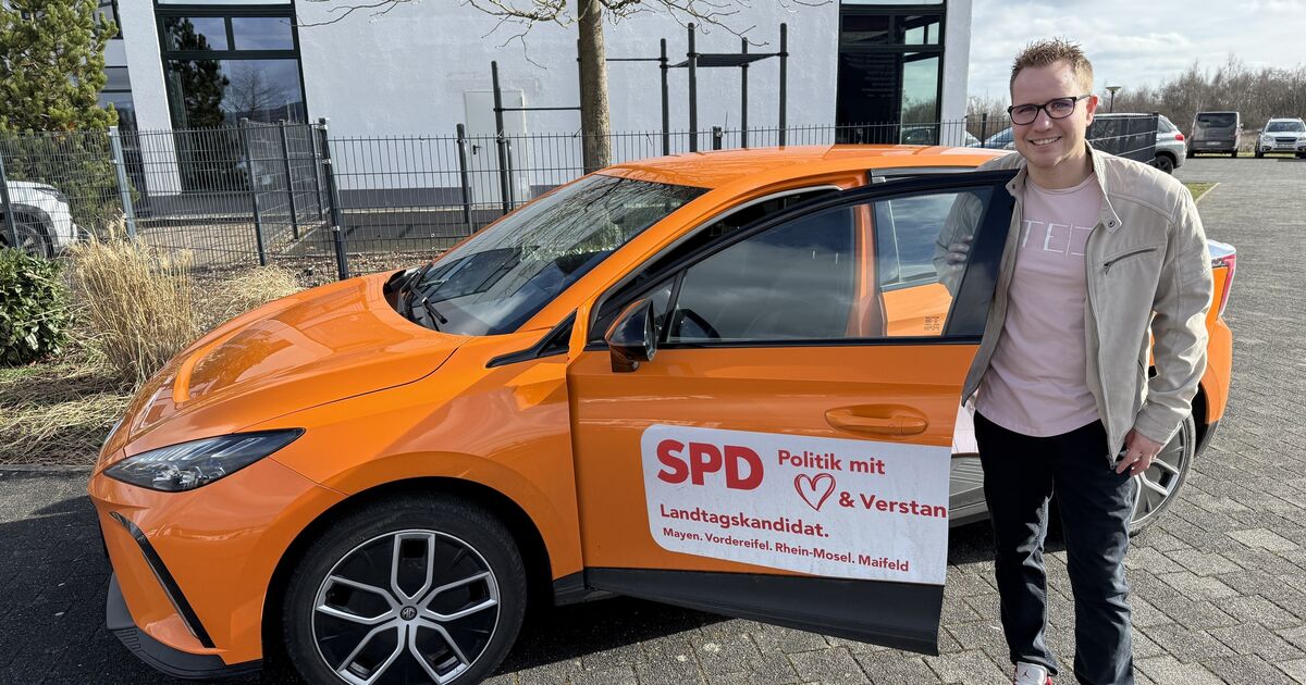 SPD-Direktkandidat aus Hausten: Nicolas Cordes: Vom Klassenzimmer in ...