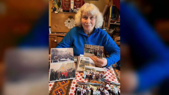 Rückblick und Ausblick: Iryna Denys engagiert sich seit mehr als 20 Jahren für Frieden und Demokratie in ihrem Heimatland Ukrain