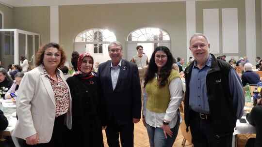 Der Beirat für Migration und Integration des Kreises Bad Kreuznach war mit fünf Personen beim Fastenbrechen in Bad Sobernheim zu