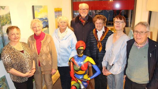 Eine Formation, wie es sie bald nicht mehr geben wird: die Gruppe Rouge mit (von links) Monika Bill, Paula Otten, Brigitte Voßkä