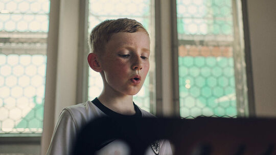 Neben dem Chorgesang, erhält jeder Sänger bei der Limburger Dommusik individuelle Stimmbildung.