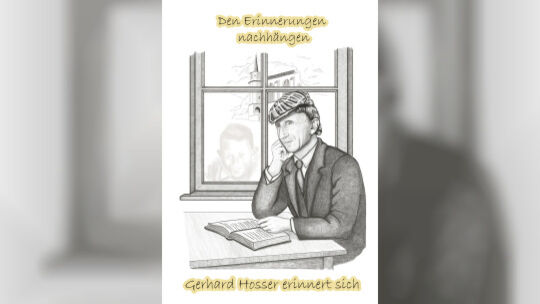 „Den Erinnerungen nachhängen“ heißt das Buch von Gerhard Hosser. Das Cover hat die Künstlerin Carina Litzenberger gestaltet.