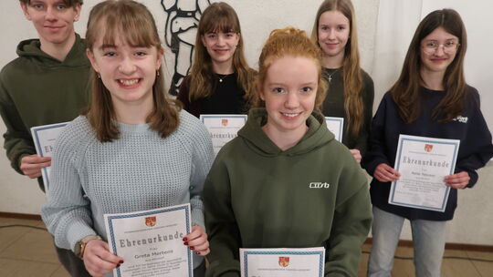 Die DJK Herdorf gehörte zu den ausgezeichneten Vereinen.