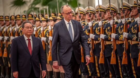 Bundeskanzler Merz besucht China