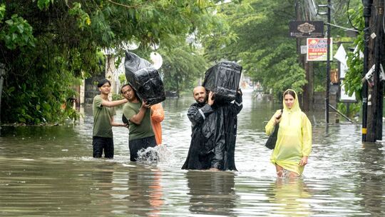 Wetter auf Bali - Hochwasser Wetter auf Bali - Hochwasser