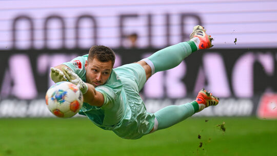 So kraftvoll will Lennart Grill bald wieder fliegen und die Bälle für Dynamo Dresden aus den Ecken kratzen.