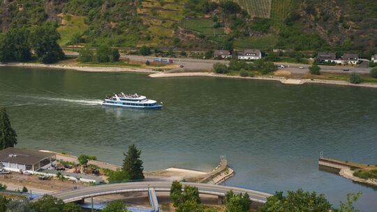 Noch steht hier keine Mittelrheinbrücke. Ob und wann sie kommt, ist nach jahrzehntelangem Ringen immer noch nicht klar.