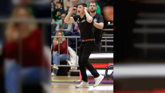 Baskets-Trainer Stephan Dohrn steht mit seinem Team vor dem Saisonendspurt in der Pro A - und zieht vor der Länderspielpause ein
