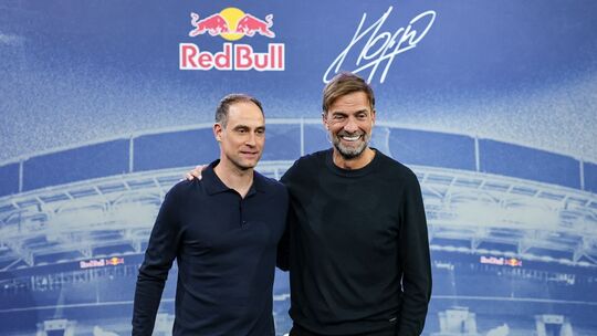 Oliver Mintzlaff und Jürgen Klopp