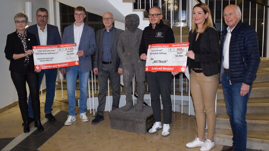 Die ersten Spenden gingen bereits von engagierten Karnevalisten ein.