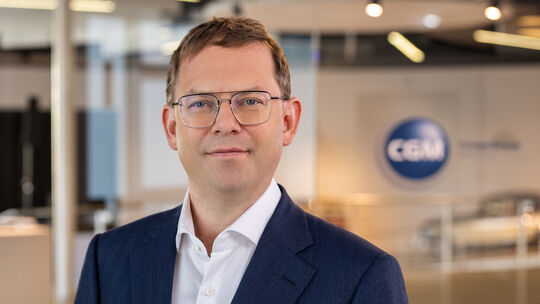 Daniel Gotthardt leitet die Compugroup Medical (CGM) in Koblenz als CEO.