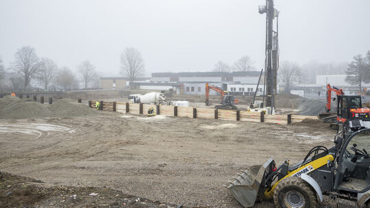 Auf dem Gelände der ehemaligen Hauptschule (Breslauer Straße) errichtet die Verbandsgemeinde Westerburg im Rahmen einer interkom