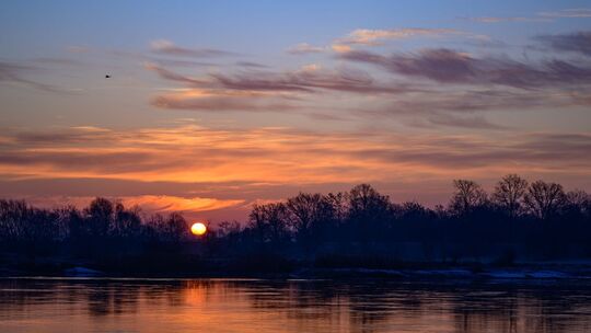 Sonnenaufgang in Brandenburg