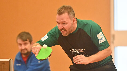 In Leiselheim gefordert: Stefan Altmaier vom TTC Kirn.