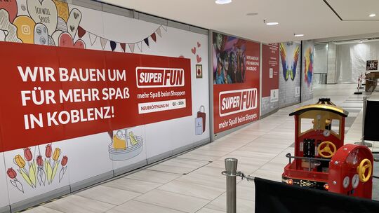 Auf 120 Quadratmetern wird der Spieleladen eingerichtet, er soll im zweiten Quartal 2026 eröffnen.