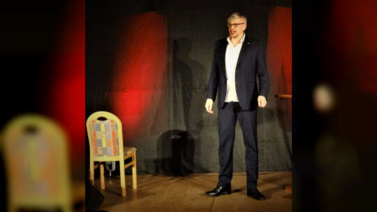 Auf Einladung der Schnecke tritt Kabarettstar Mathias Tretter am Donnerstag, 5. März, um 20 Uhr in der Idar-Obersteiner Göttenba