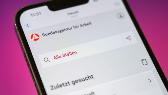 Jobsuche-App der Bundesagentur für Arbeit
