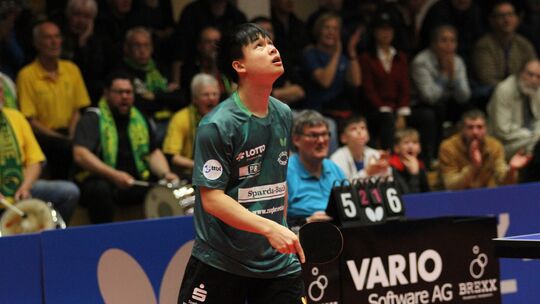 Der Blick bleibt nach oben gerichtet und geht nicht nach unten: Feng Yi-Hsin und der TTC Zugbrücke Grenzau wollen weiter in der