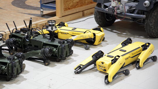 Auch in der Bundeswehr sind Roboterhunde Bestandteil der Forschung zum Thema Robotik.