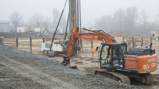 Die Bauarbeiten in Westerburg haben begonnen.
