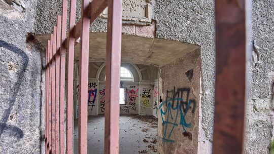 Im ehemaligen Arbeitszimmer des preußischen Generals Aster wurde vor mehr als 30 Jahren die US-Touristin Amy Lopez tot aufgefund