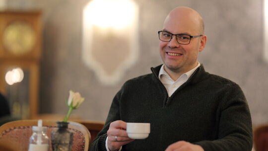 Thomas Heinemann-Hildner kandidiert bei der Landtagswahl als Kandidat der Grünen im Wahlkreis 10.