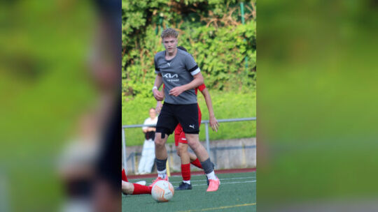 Jan Kasemir traf siebenmal in der A-Jugend-Bezirksliga Mitte beim 12:1-Heimsieg seiner JSG Hunsrück-Mittelrhein in Gondershausen