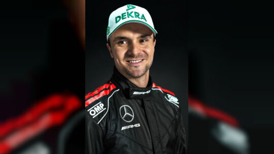 Blickt zuversichtlich in die neue Saison: Lucas Auer vom Bad Kreuznacher Rennstall Landgraf Motorsport.