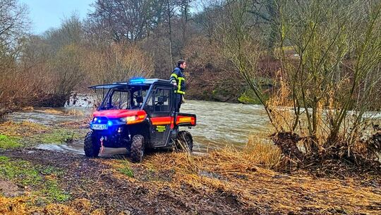 Der Unfall hatte am 29. Januar einen Großeinsatz ausgelöst: Mehrere Feuerwehren suchten stundenlang entlang des Ufers, unterstüt