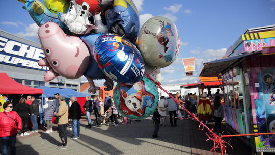 Auf dem Gewerbeparkfest in Mülheim-Kärlich wurde neben zahlreichen Shopping-Möglichkeiten auch Kinderbelustigung geboten.