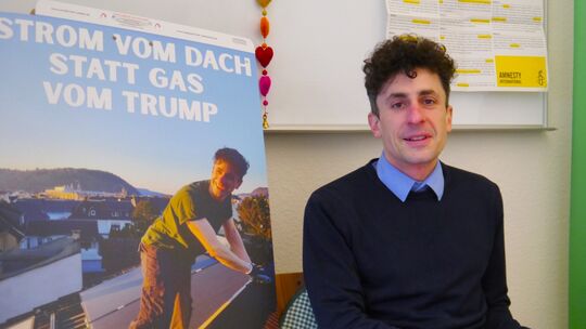 Der Andernacher Simon Schmitz kam über die Klimabewegung Fridays for Future zur Kommunalpolitik. Er ist Vorsitzender der Grünen-