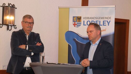 Den Fachkräftemangel im Blick: Lothar Weinand (links) und Mike Weiland.