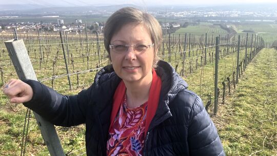 Claudia Eiders Lieblingsort ist am Hungrigen Wolf. Sie fährt gern im Dunkeln hin, um die Lichter von Bad Kreuznach anzusehen, ma