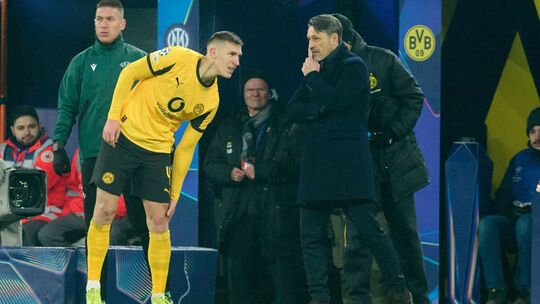 Nico Schlotterbeck und Niko Kovač