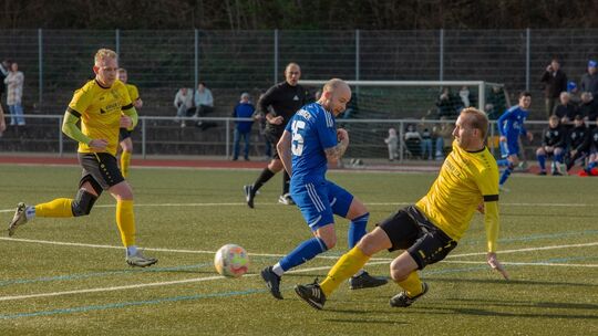 Schnelles Wiedersehen an gleicher Stätte: Am vergangenen Sonntag setzte sich der SV Binningen im Kreispokal-Viertelfinale durch