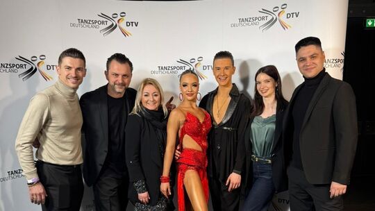 Erfolgsgeschichte: In kurzer Zeit feiern Felix Reimann und Polina Fast direkt feine Erfolge. Auch ein Verdienst der großen Train