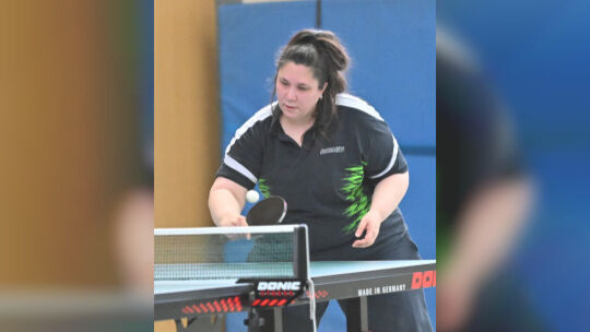 Die Spitzenspielerin der SG Hargesheim/Roxheim: 
Sabrina Wohlfahrt.