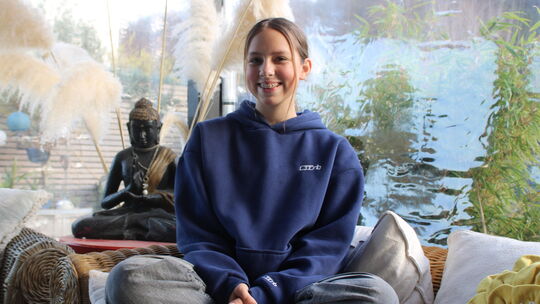 Mayla Schenk ist eine ausgezeichnete und begeisterte Sängerin. Auch zu Hause singe sie jeden Tag, erzählte sie im Gespräch mit u