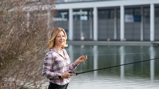 Beginn der Messe Aqua-Fisch - Barbara Kijewski Beginn der Messe Aqua-Fisch - Barbara Kijewski