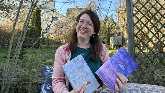 Steffi Kirchner hat ihre eigene Buchreihe veröffentlicht. Besonders in der Natur findet sie Inspiration zum Schreiben.