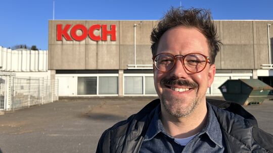 Nils Hillert, Prokurist der G. Koch GmbH & Co. KG in Westerburg, gibt sich optimistisch, dass eine gute Nachnutzung für Hagebaum