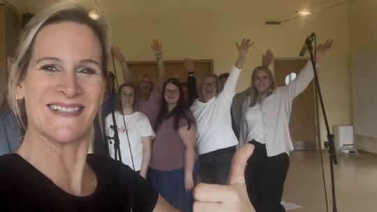 Mit Chorleiterin Daniela Reichling ging es wieder bergauf für den Frauenchor The Golden Chaptones. Am Weltfrauentag findet nun e