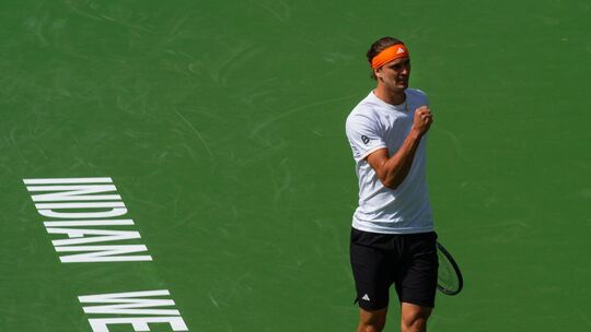 ATP Tennis Indian Wells - Alexander Zverev