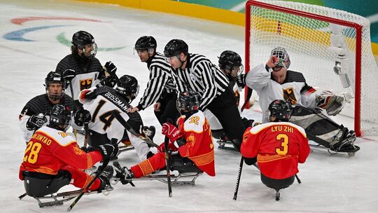 Paralympics 2026 - Eishockey - Deutschland-China