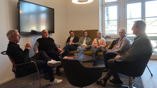 Kennenlernen der Neuen und Ideen für die gemeinsame Öffentlichkeitsarbeit standen beim Besuch der Sicherheitsberater der Verband