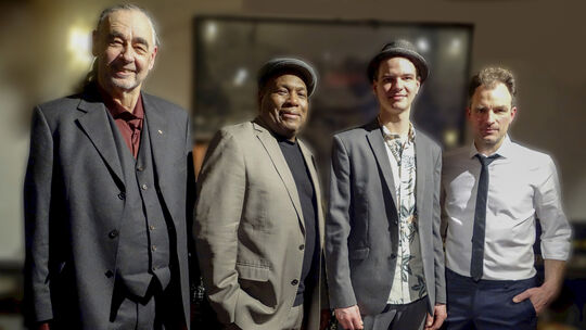 Blues-Legende Keith Dunn (2. von links) kommt nach Boppard. Am Freitag, 13. März, ist er um 20 Uhr in der Stadthalle mit dem deu