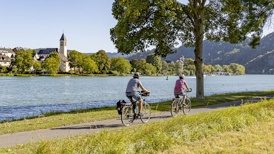 Die Radregion Saar-Mosel kann sich behaupten: Hier machen besonders viele Radfahrer gerne Urlaub.