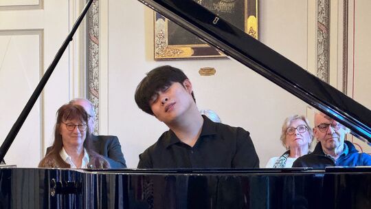 Seunglee Yang überzeugte bei seinem Auftritt im Birkenfelder Schloss das Publikum.