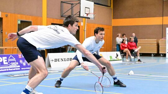 Max Stage und Thilo Mund, seit Jahren Stützen des Remagener Teams, feierten mit dem BCR die Rückkehr in die 2. Bundesliga.
