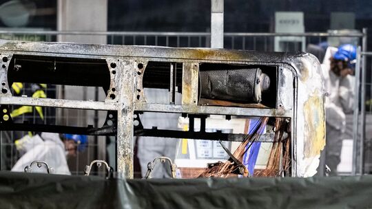 Linienbus ausgebrannt - Tote und Verletzte in der Schweiz